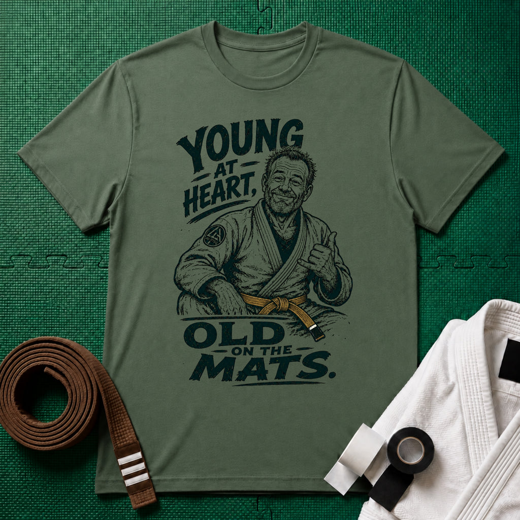 Young at Heart Brown Belt T-Shirt
