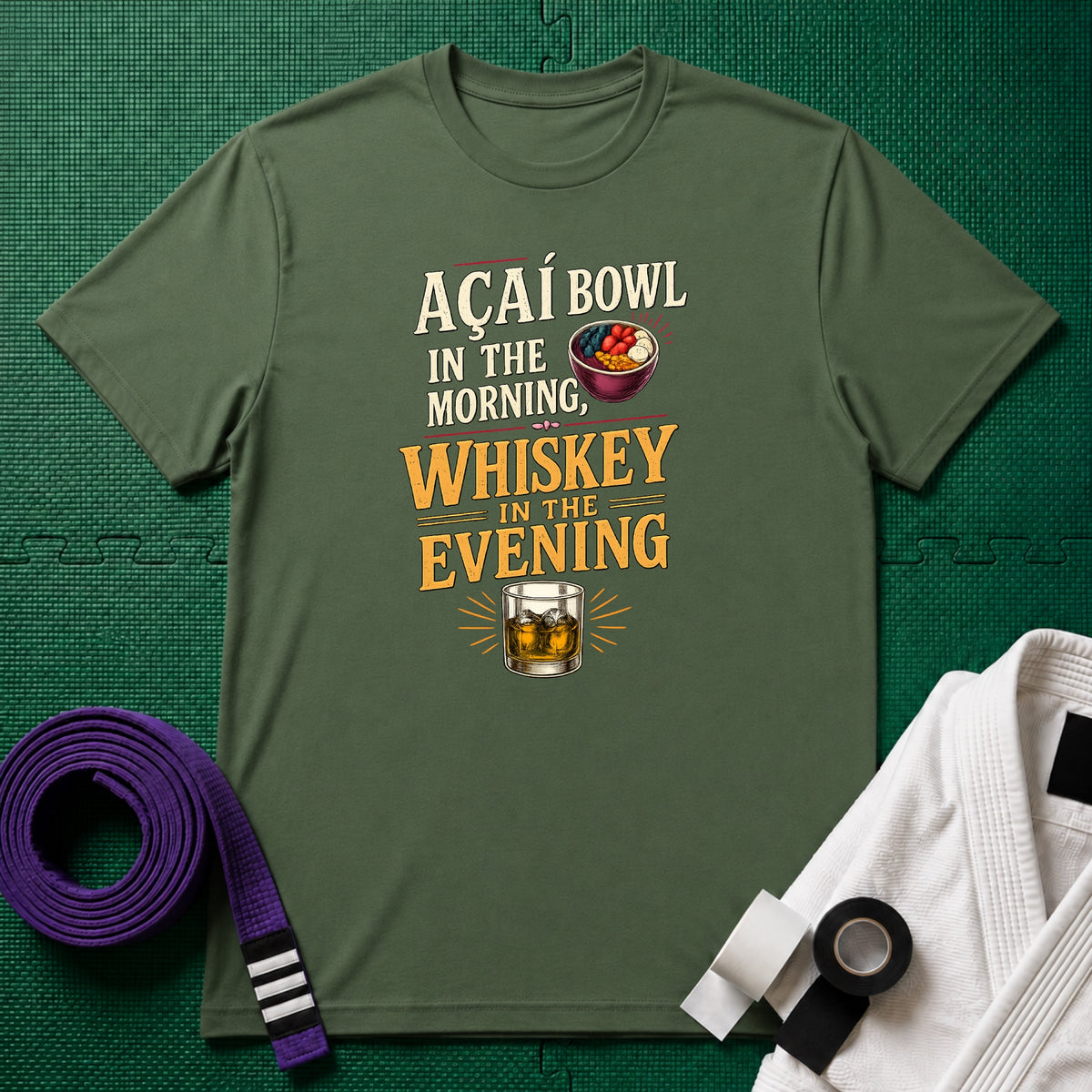 Acai in the Morning Whiskey T-Shirt