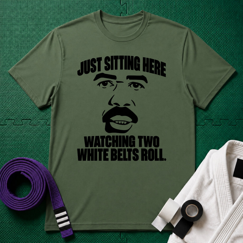 Rolling White Belts T-Shirt
