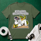 Roll Hard White Belt T-Shirt