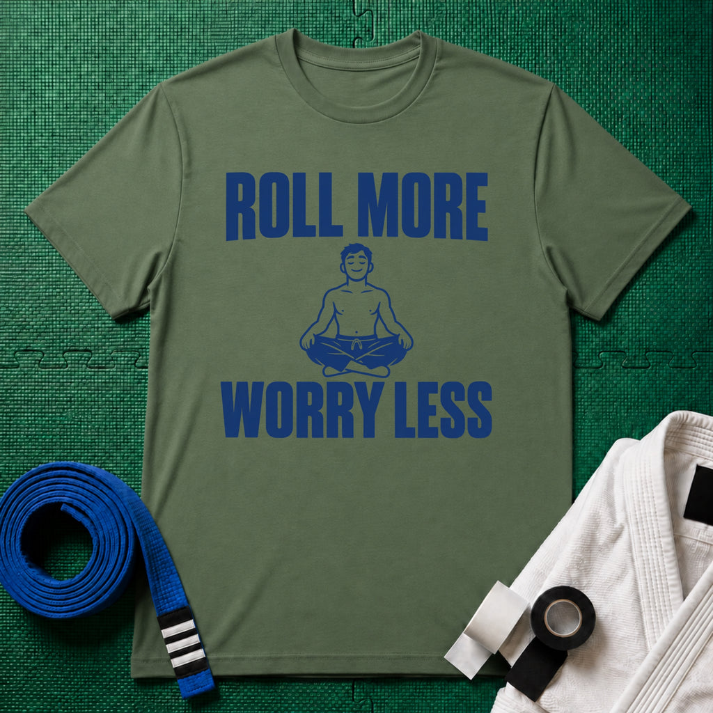 More Rolls T-Shirt in Military Green