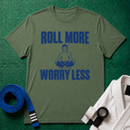 More Rolls T-Shirt in Military Green