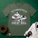 Not to Brag M Brown Belt T-Shirt