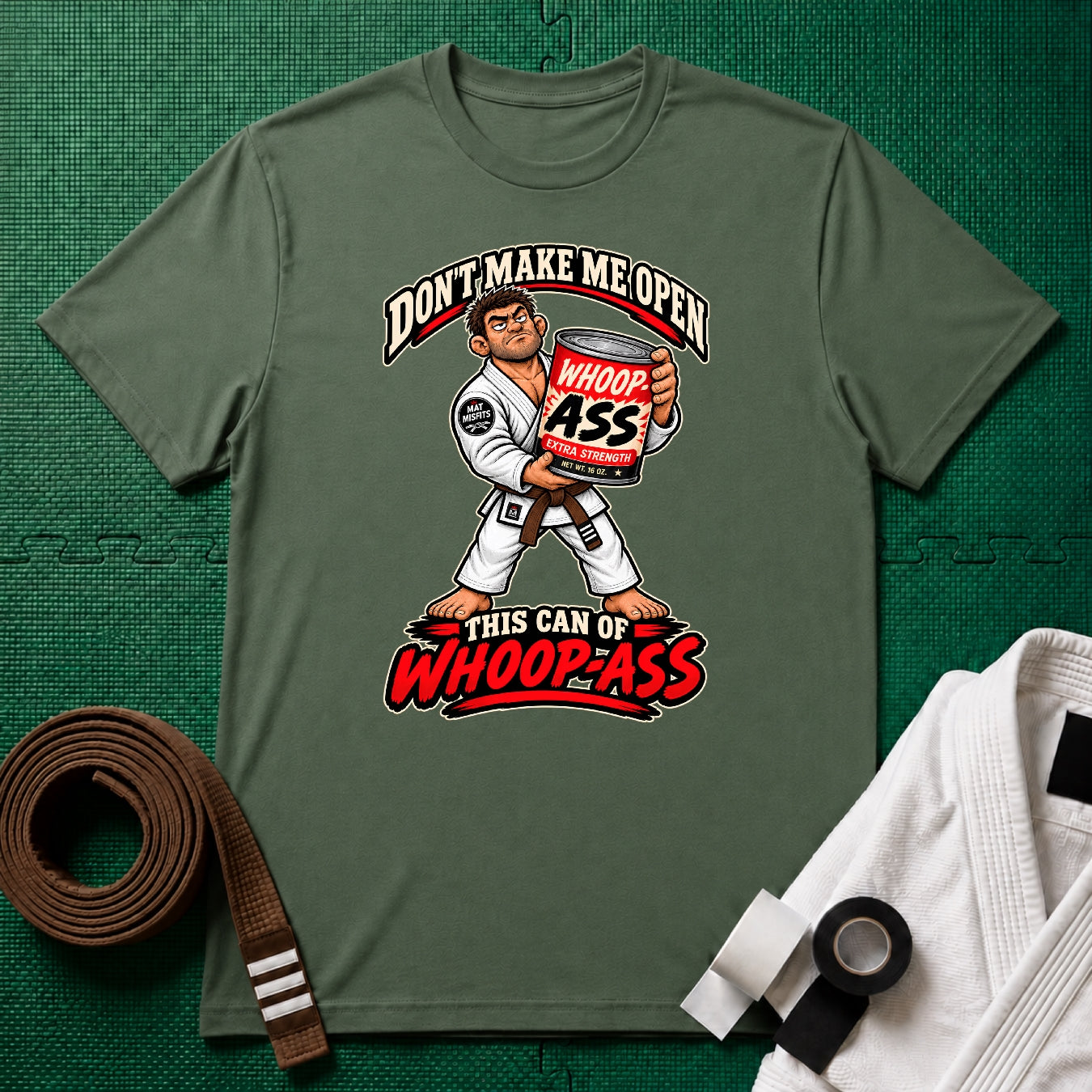 Whoop Ass Brown Belt T-Shirt
