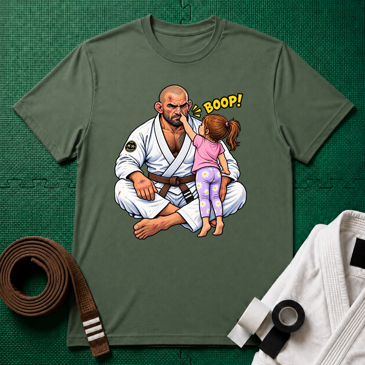 Boop Brown Belt T-Shirt