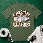 Finger Tape White Belt T-Shirt