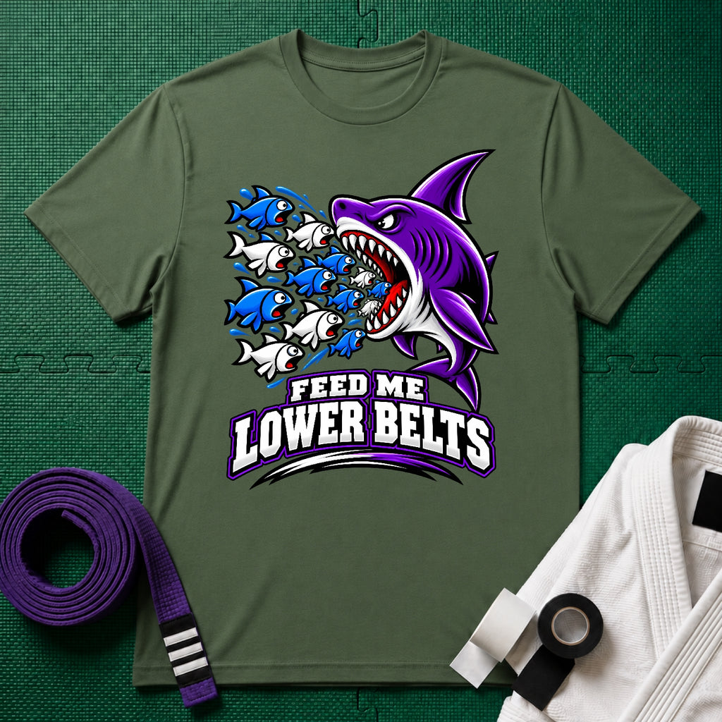 Feed Me Purple Belt T-Shirt