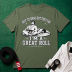 Not to Brag M Black Belt T-Shirt