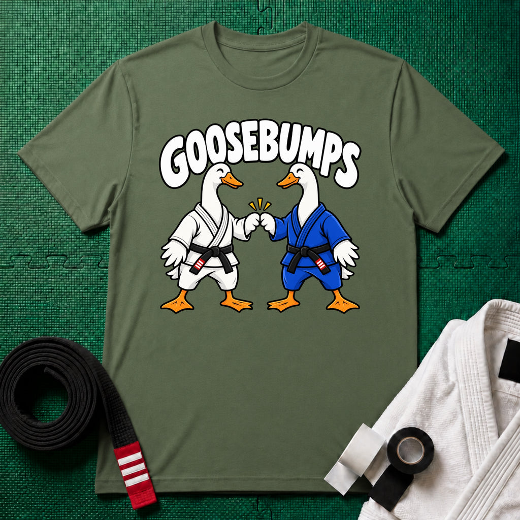 Goosebumps Black Belt T-Shirt