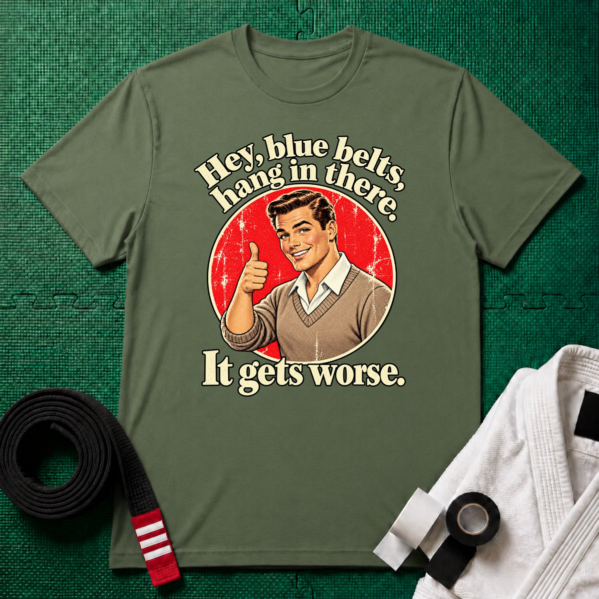 Hey Blue Belts T-Shirt