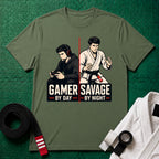 Gamer by Day Black Belt T-Shirt