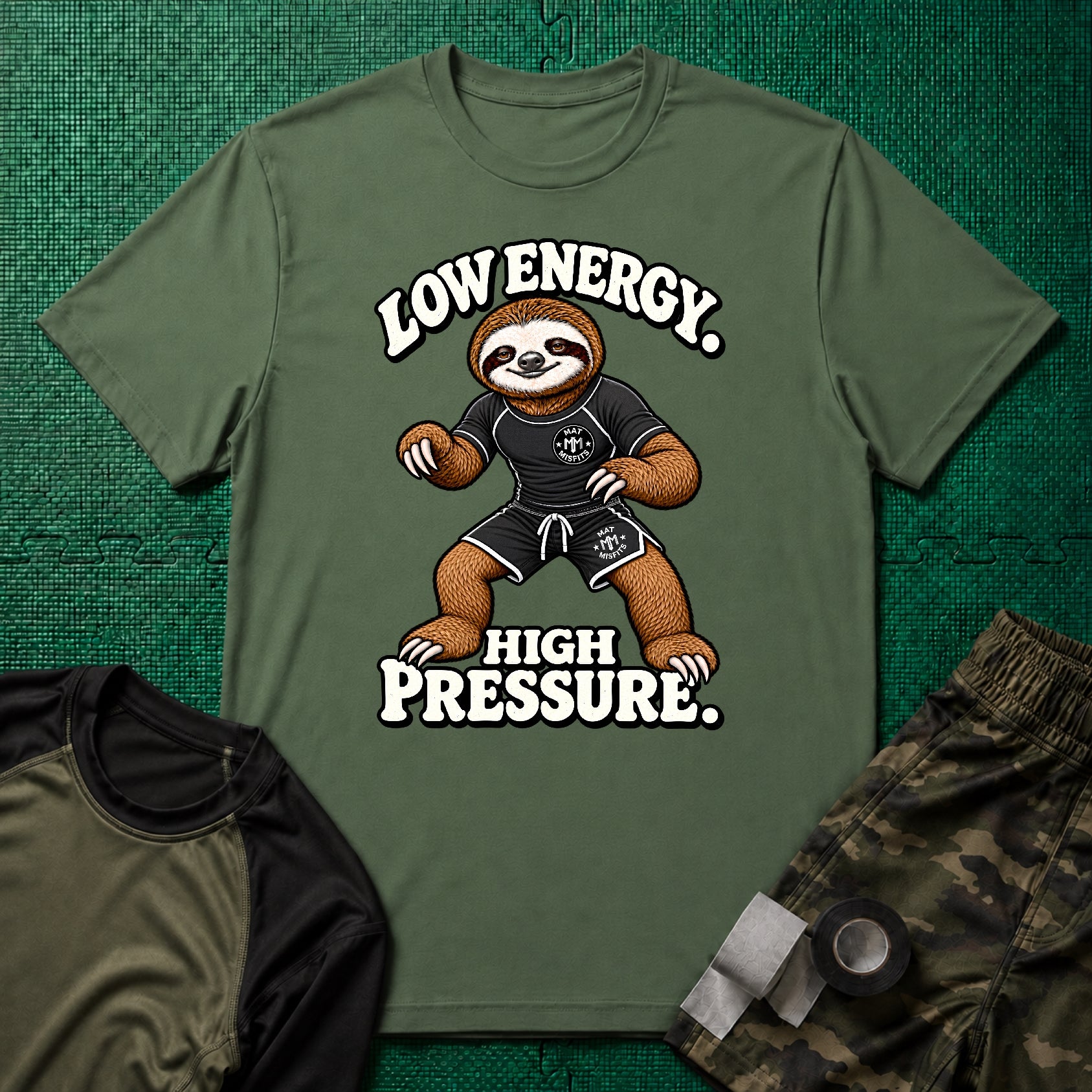 Low Energy Sloth No Gi T-Shirt