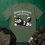 Still Purring No-Gi T-Shirt in Military Green