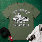 Not to Brag W Black Belt T-Shirt
