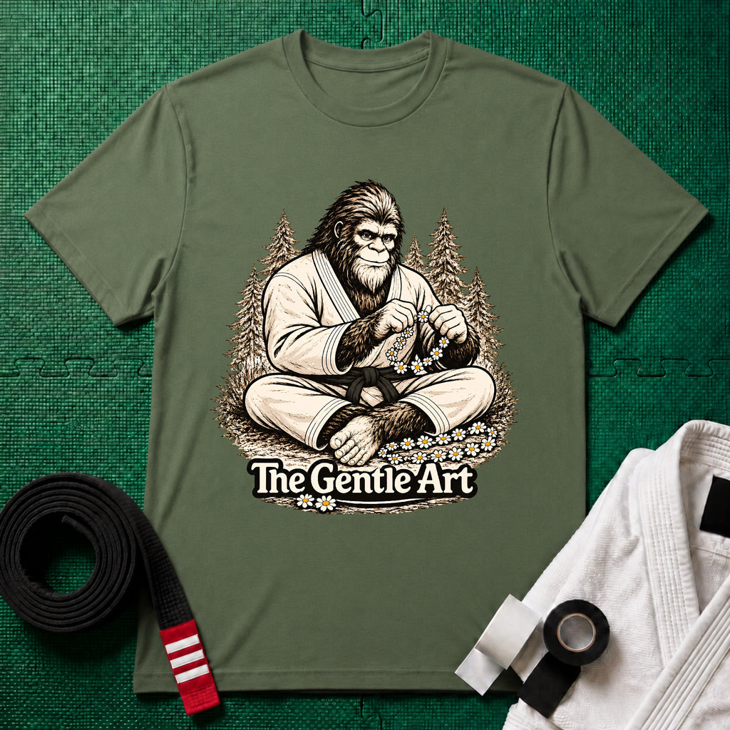 Bigfoot Daisy Black Belt T-Shirt