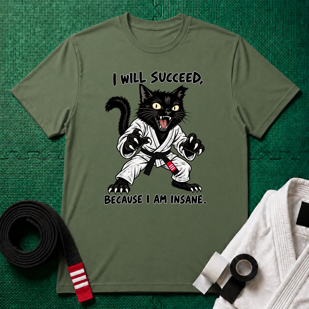 Succeed Black Belt T-Shirt