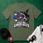 Feed Me Black Belt T-Shirt
