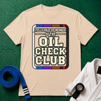 Paid Up Oil Check T-Shirt