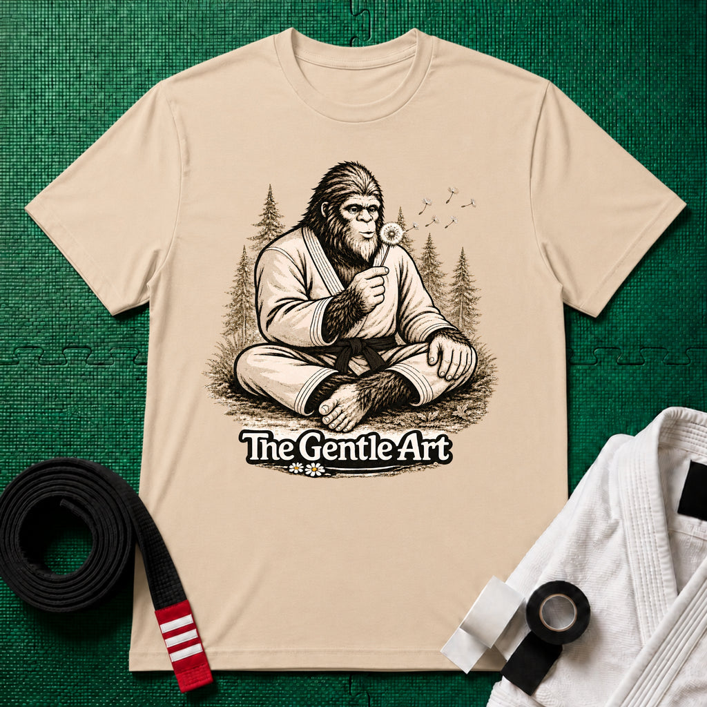 Bigfoot Dandelion Black Belt T-Shirt