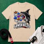 Feed Me Black Belt T-Shirt