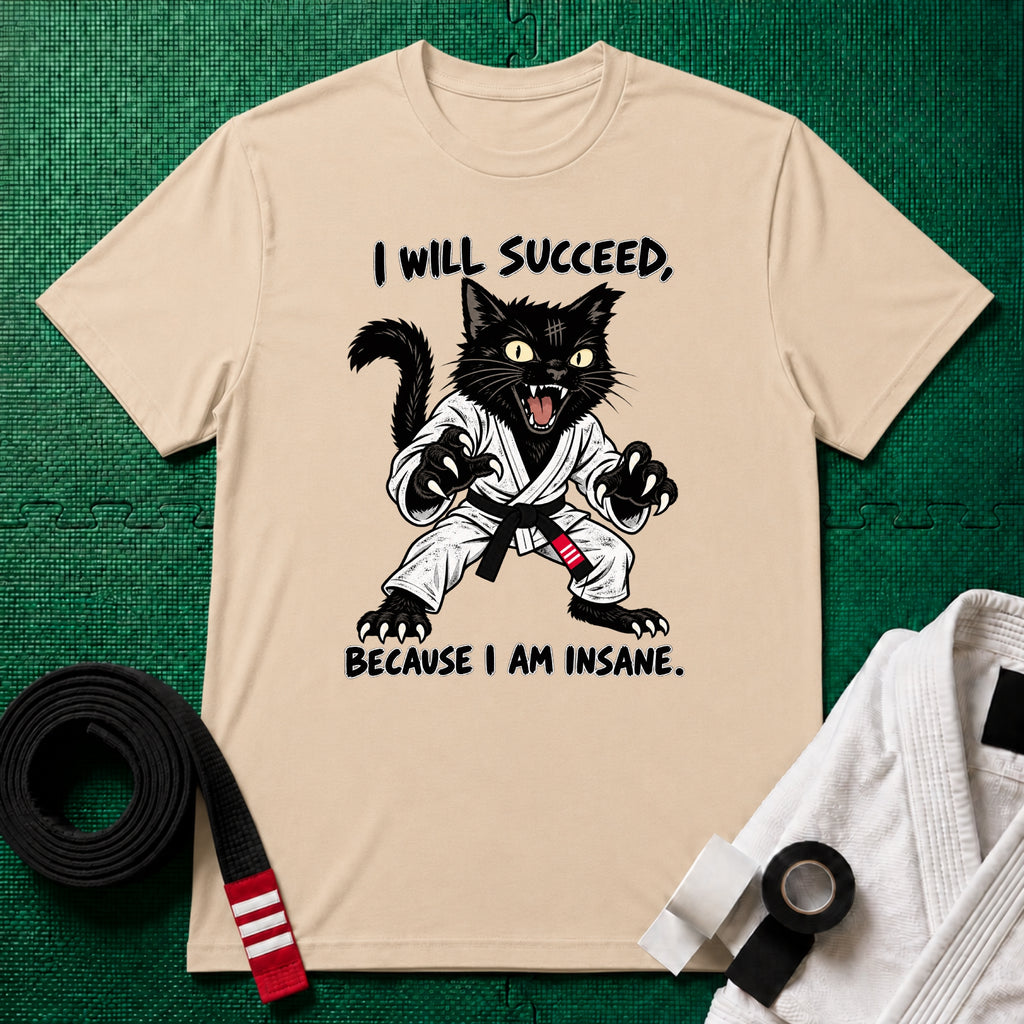 Succeed Black Belt T-Shirt
