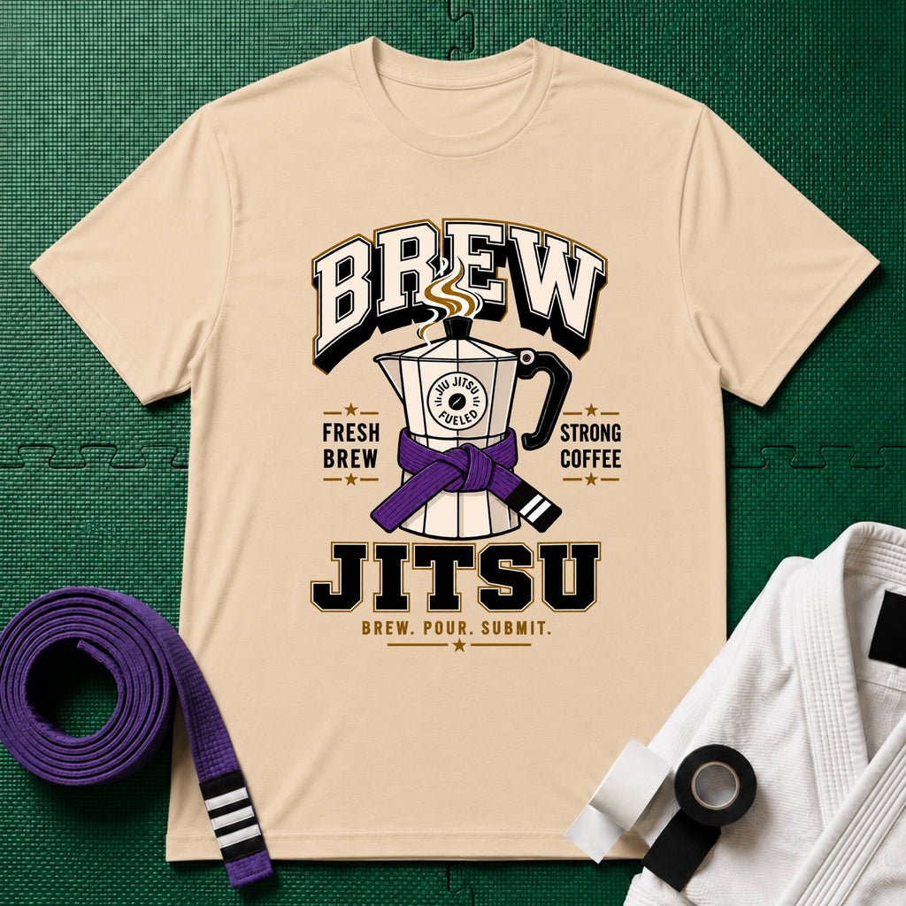 Brew Jitsu Purple belts T-Shirt
