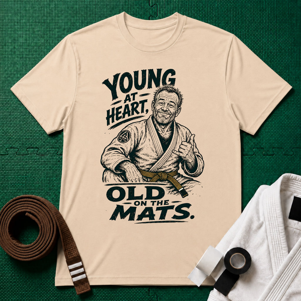 Young at Heart Brown Belt T-Shirt