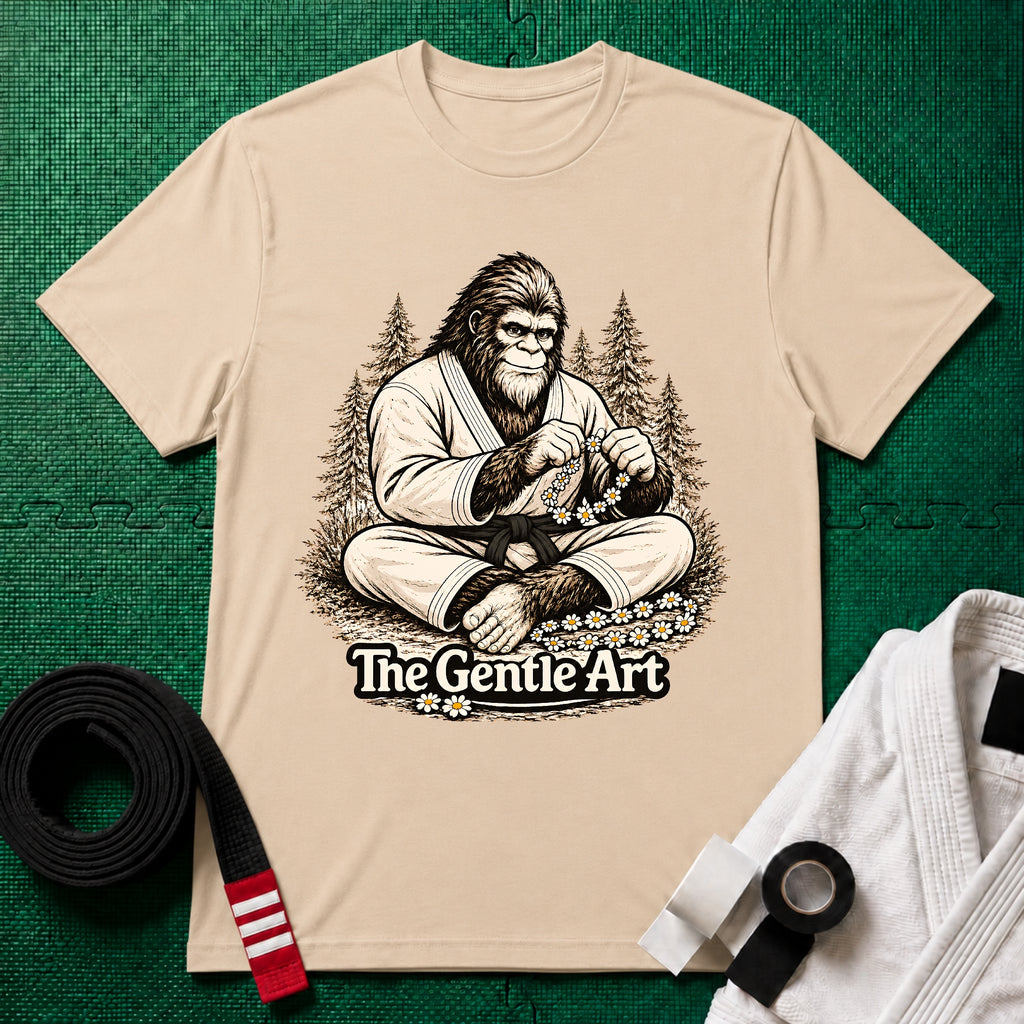 Bigfoot Daisy Black Belt T-Shirt