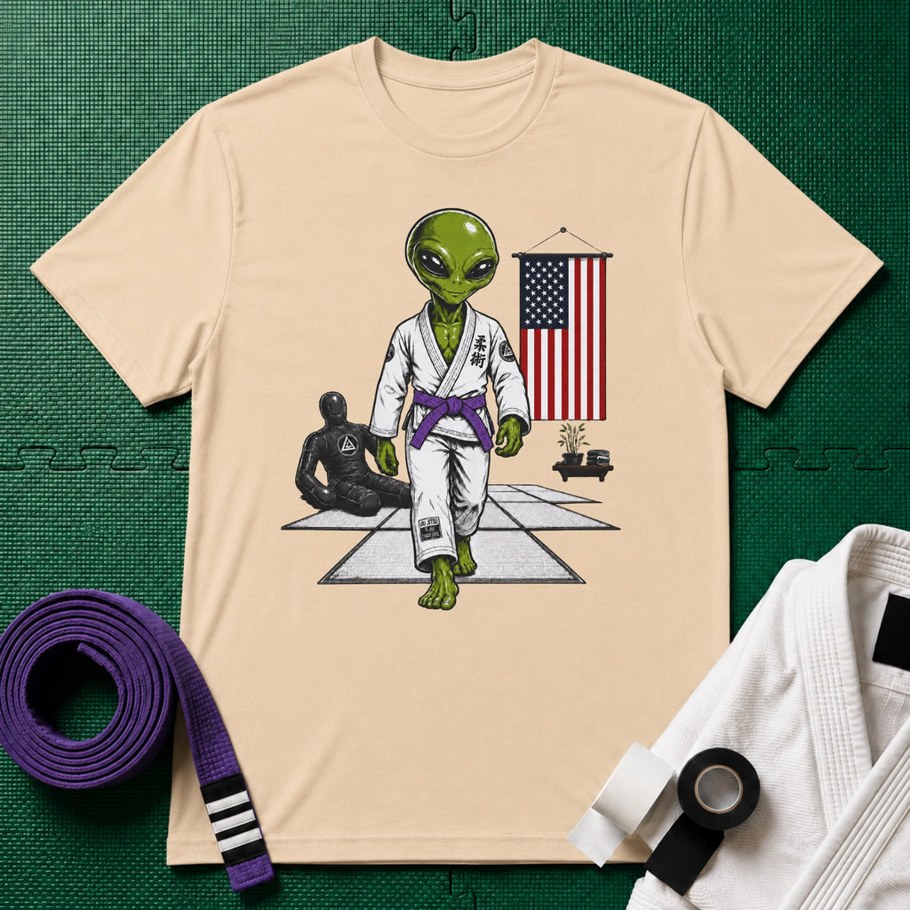 Alien Gym Purple Belt T-Shirt