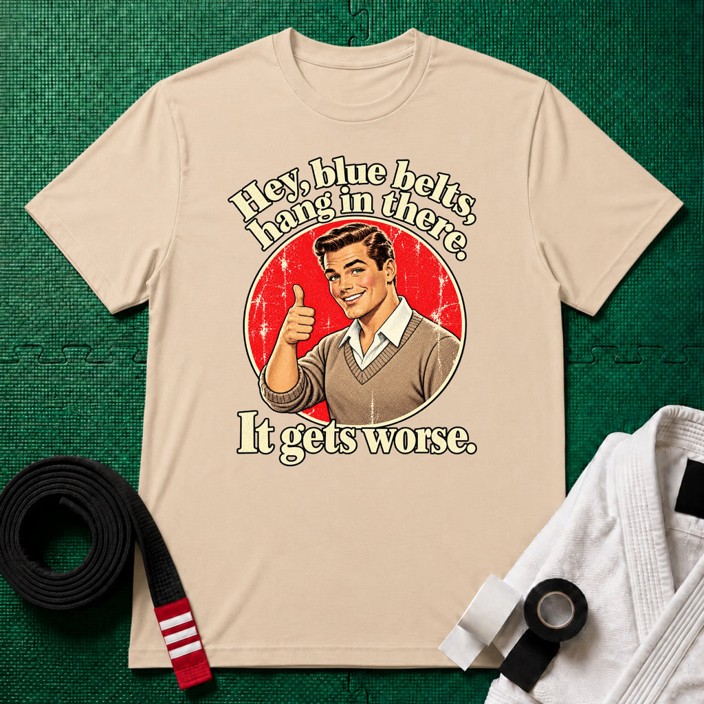 Hey Blue Belts T-Shirt