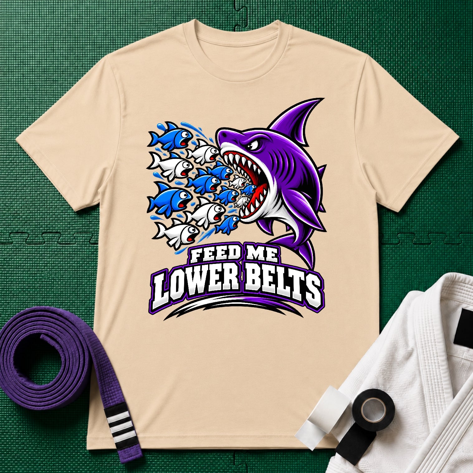 Feed Me Purple Belt T-Shirt