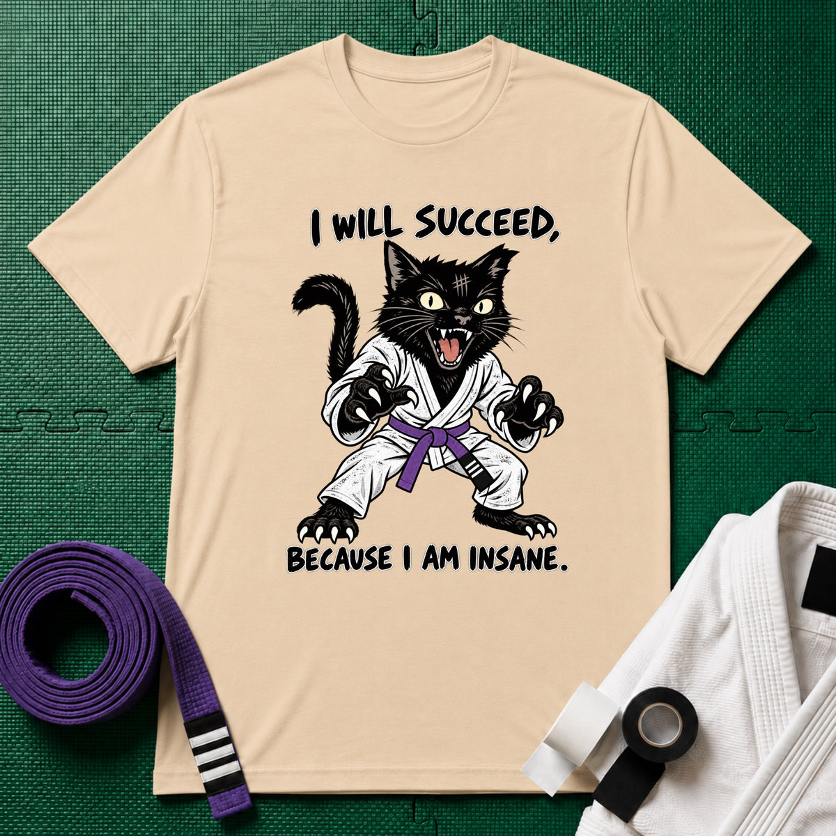 Succeed Purple Belt T-Shirt