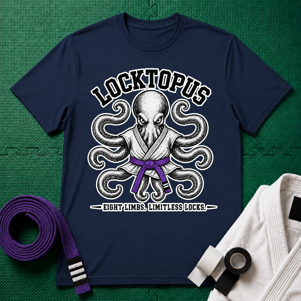 Locktopus Purple Belt T-Shirt