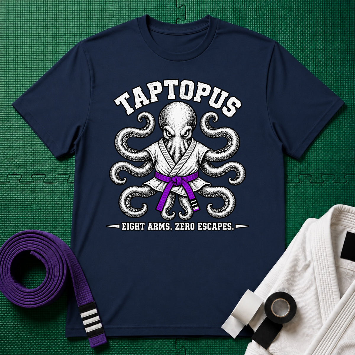 Taptopus Purple Belt T-Shirt