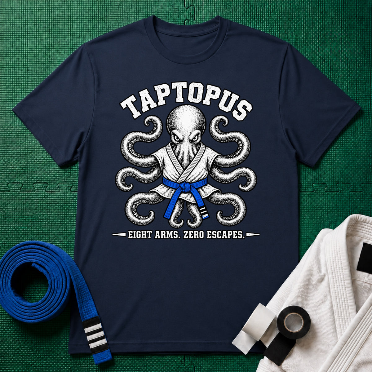 Taptopus Blue Belt T-Shirt
