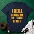 Hot Girlfriend T-Shirt in Navy