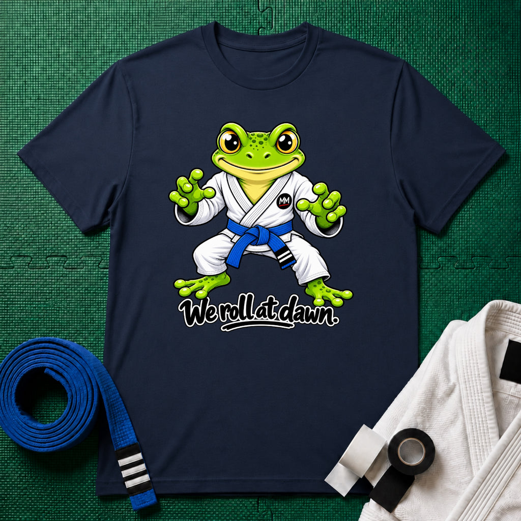 We Roll Blue Belt T-Shirt