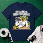 Roll Hard White Belt T-Shirt