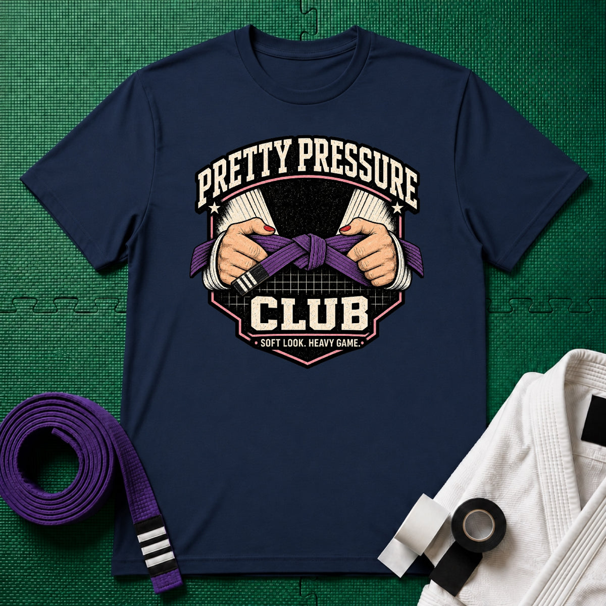 Pretty Pressure Purple Belt T-Shirt