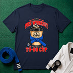 To Go Cup Blue Belt T-Shirt