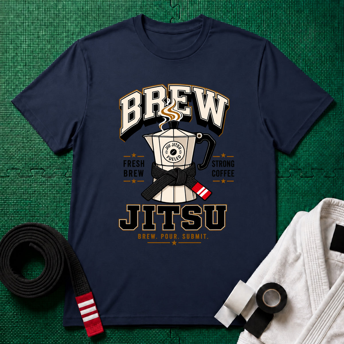 Brew Jitsu Black belts T-Shirt