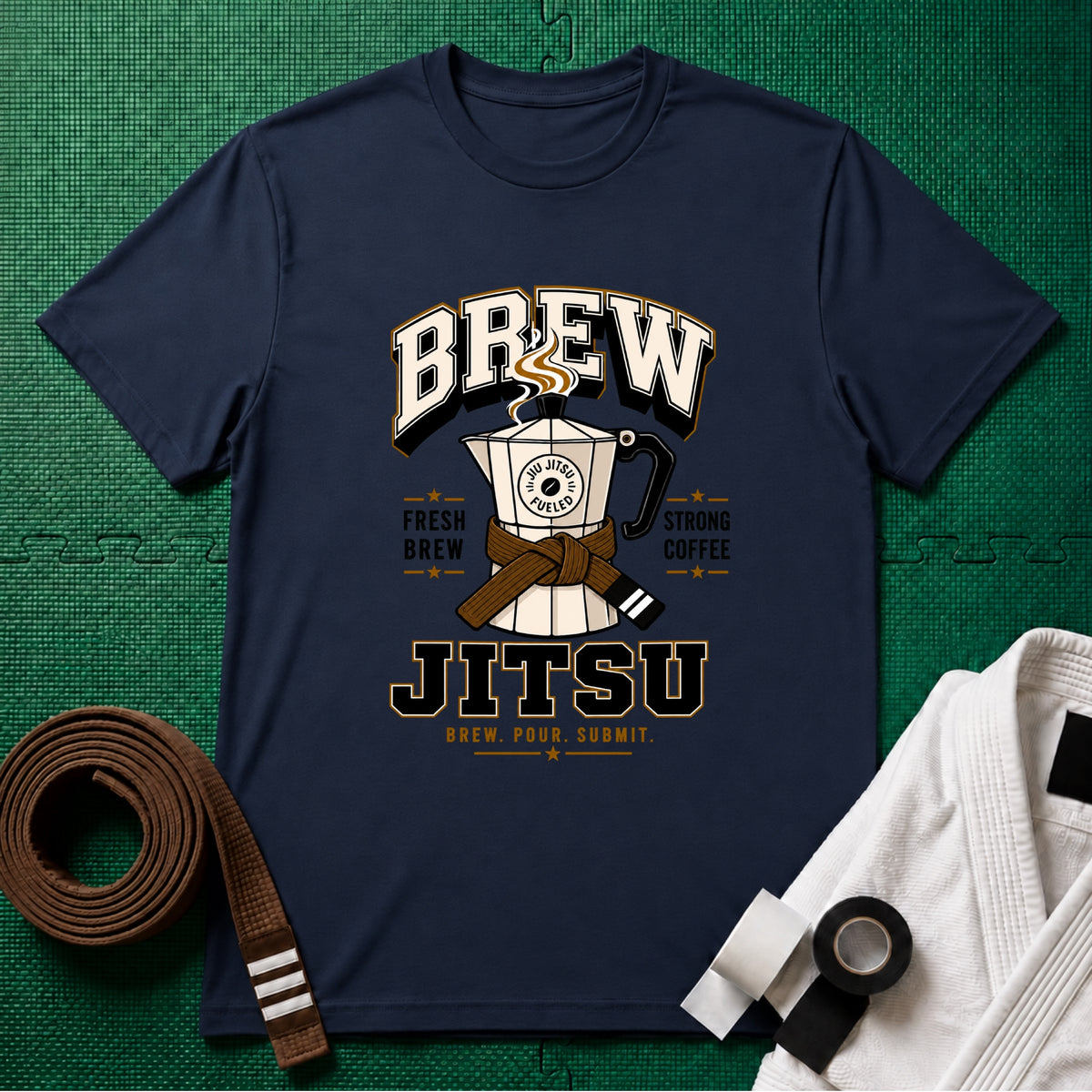Brew Jitsu Brown belts T-Shirt