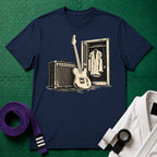 Guitar & Gi T-Shirt, Navy