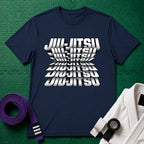 Jiu-Jitsu Graphic T-Shirt in Navy