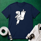 Middle Toe White Belt T-Shirt