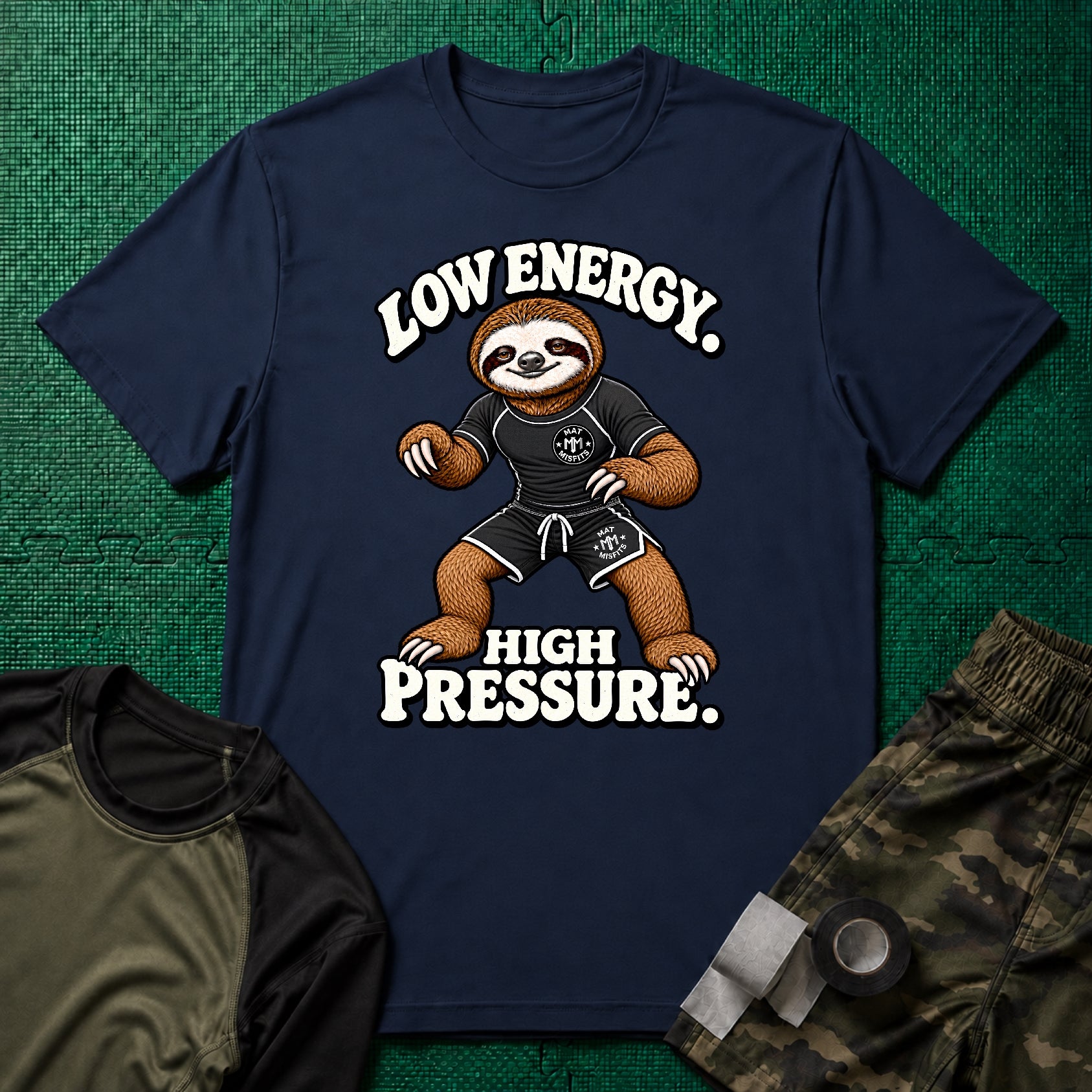 Low Energy Sloth No Gi T-Shirt