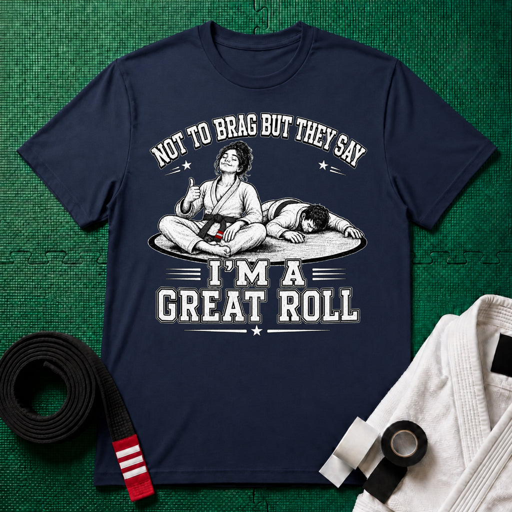 Not to Brag W Black Belt T-Shirt
