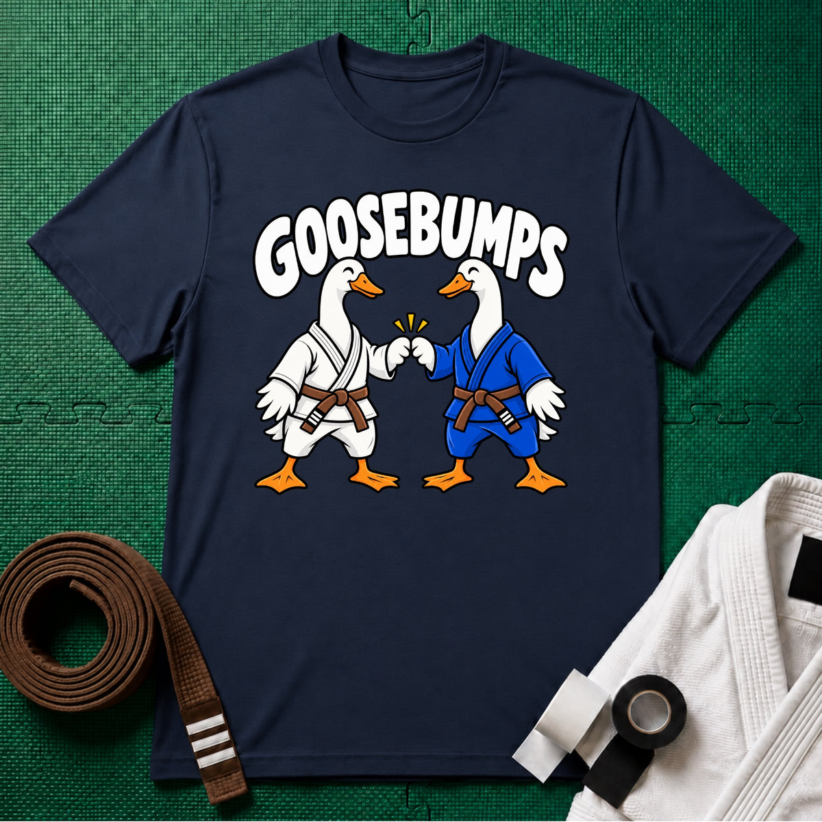 Goosebumps Brown Belt T-Shirt