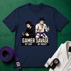 Gamer by Day Purple Belt T-Shirt
