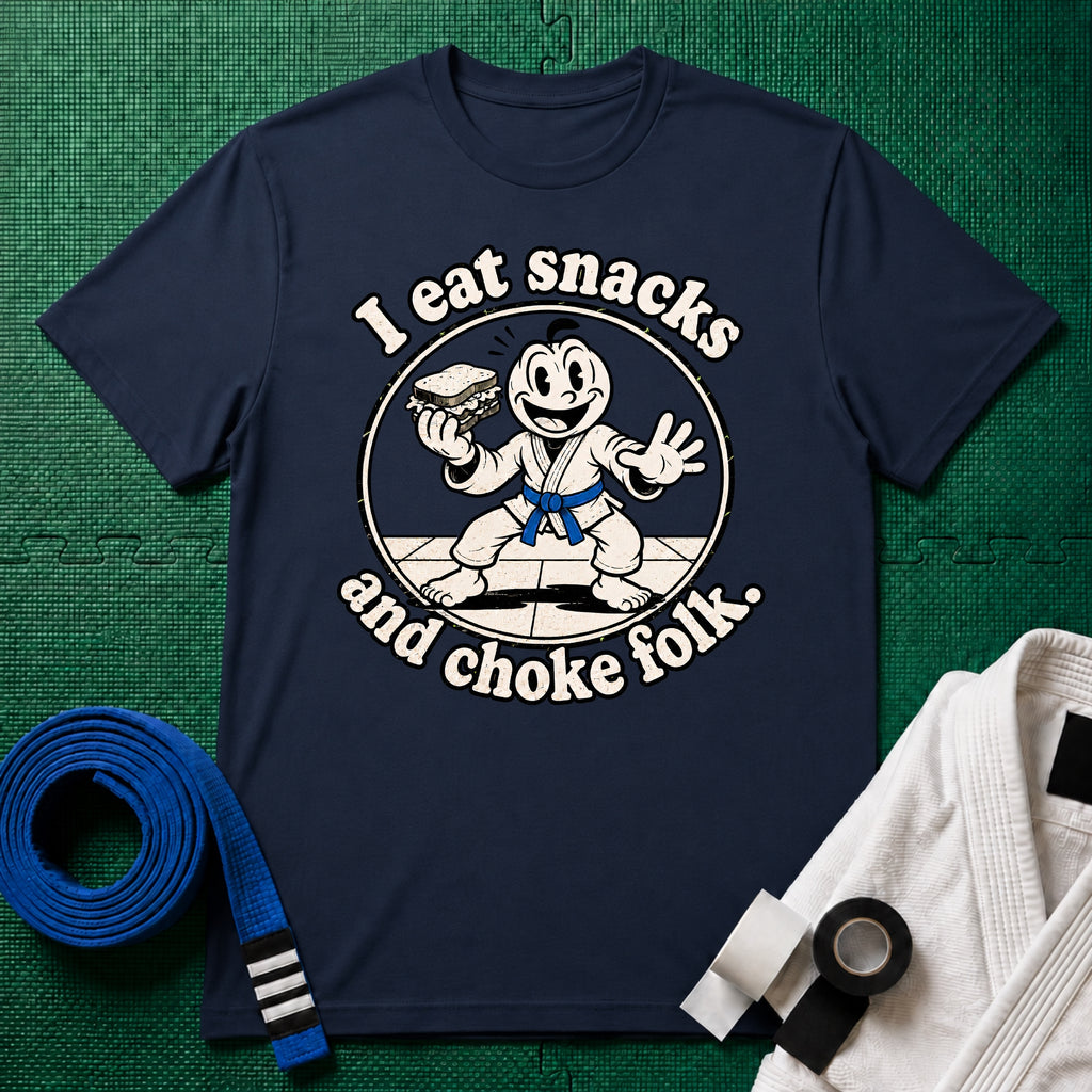 Choke Folk Blue Belt T-Shirt